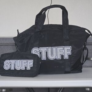 "Stuff" Weekend Bag with Cluth